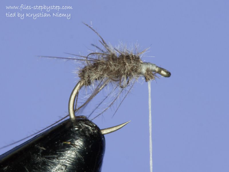 CdC Midge dry fly - How to tie fly, Fly tying Step by Step Patterns ...